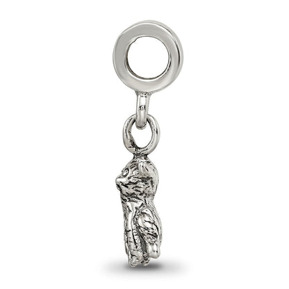 Sterlingsilber Kinder Kollektion Katze Hängend Reflections Perle