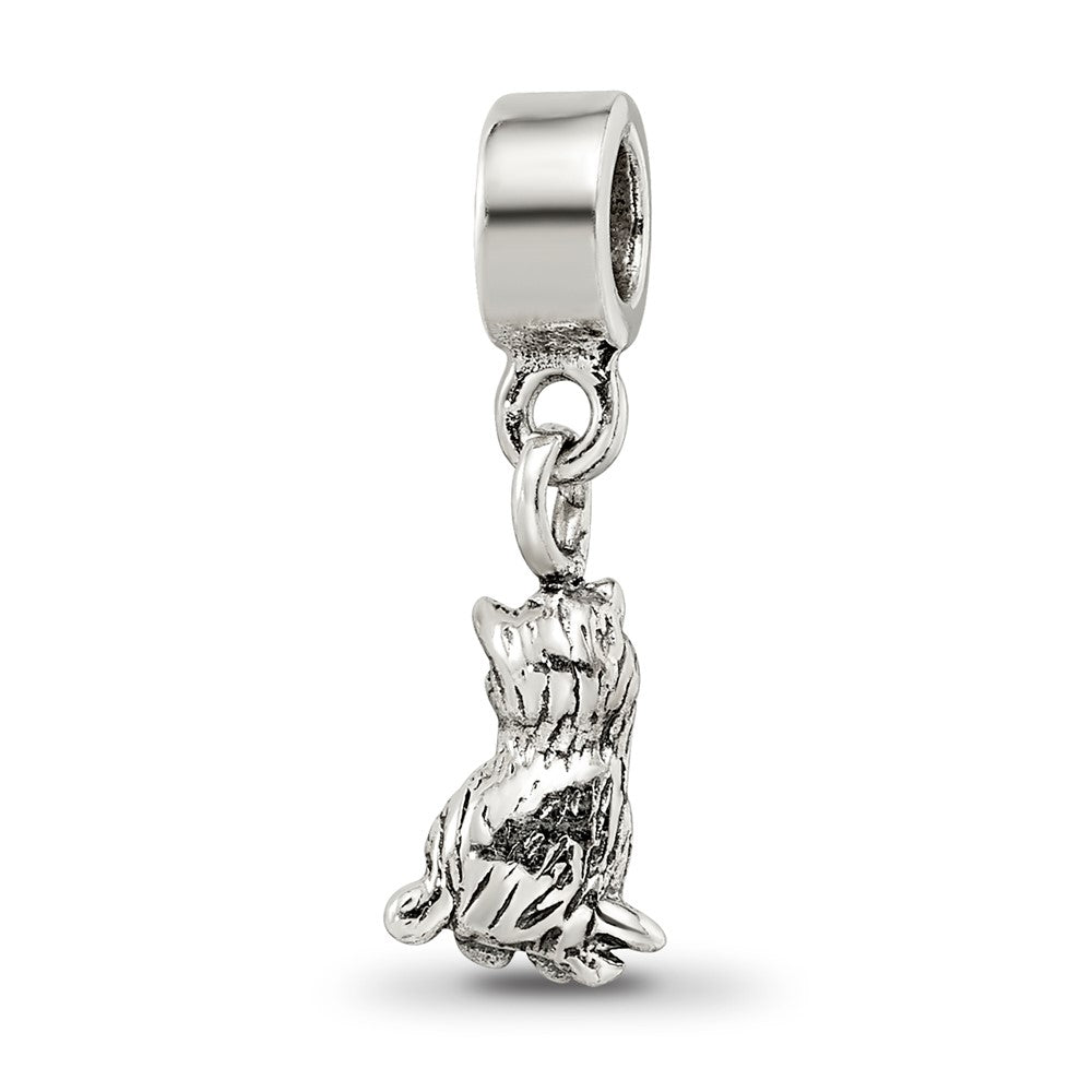Sterlingsilber Kinder Kollektion Katze Hängend Reflections Perle
