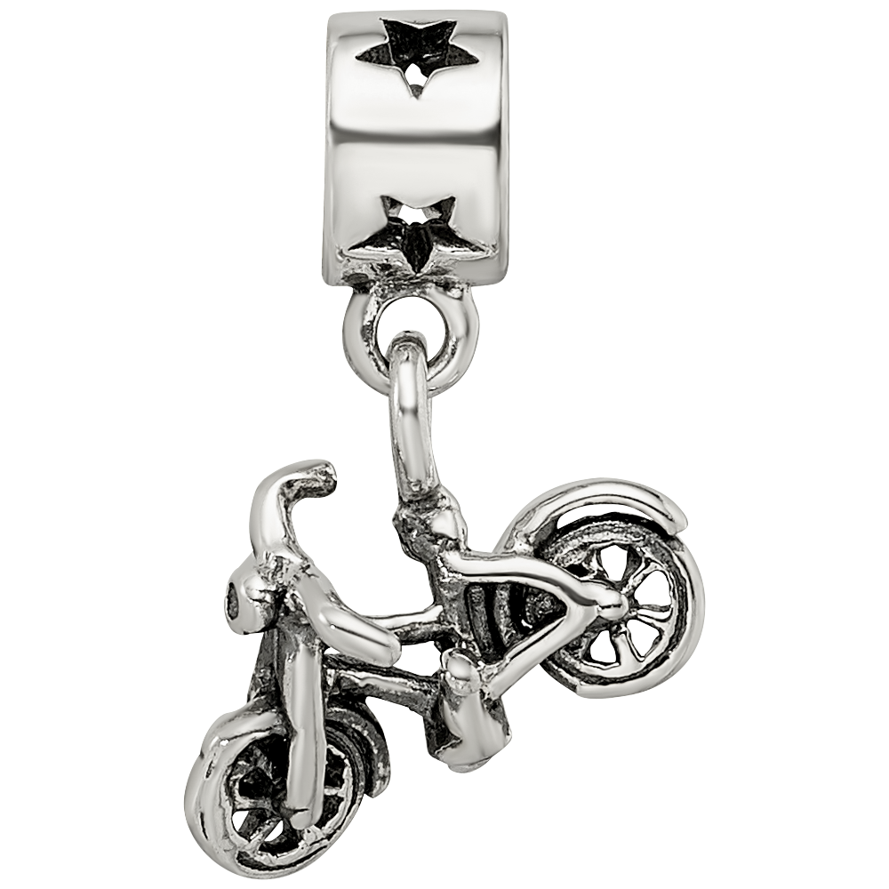 Sterlingsilber Kinder Kollektion Bicycle Hängend Reflections Perle