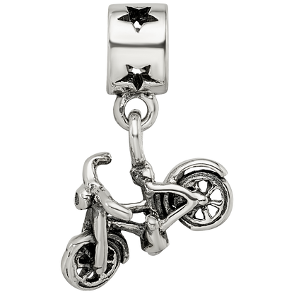 Sterlingsilber Kinder Kollektion Bicycle Hängend Reflections Perle