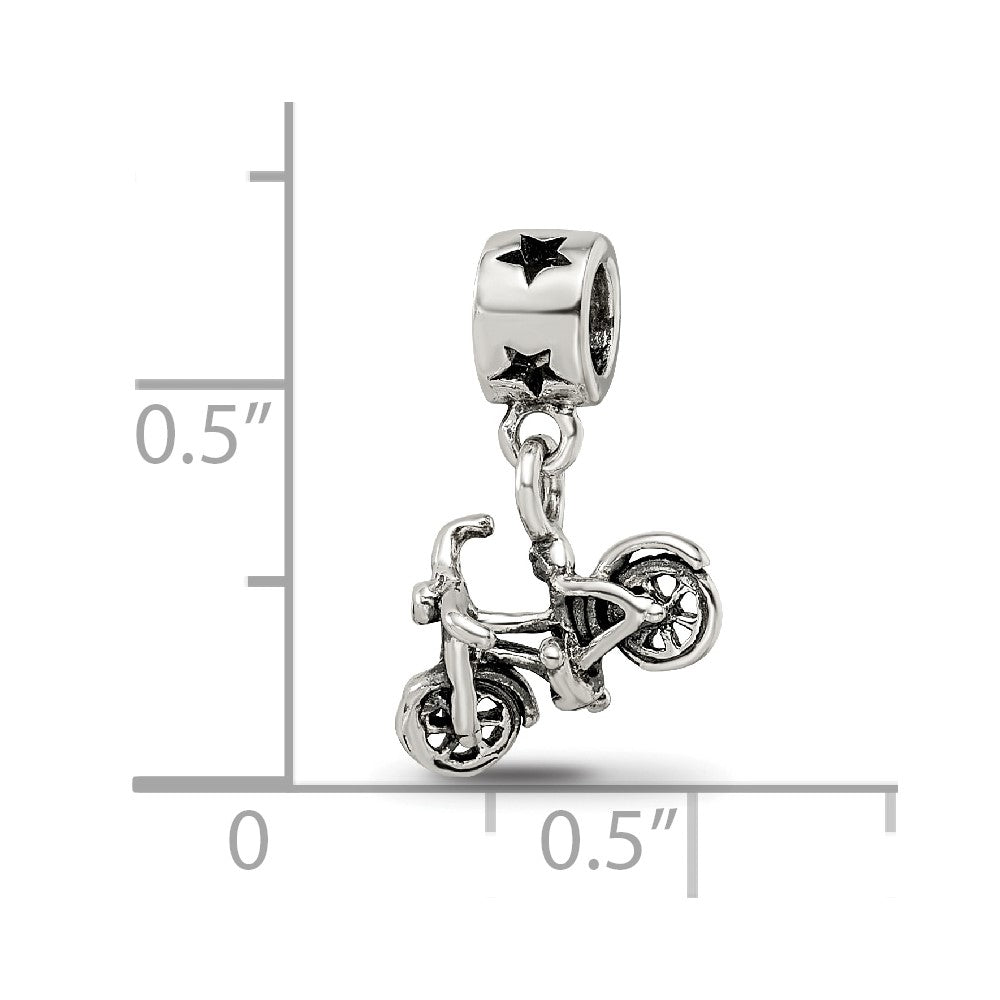 Sterlingsilber Kinder Kollektion Bicycle Hängend Reflections Perle