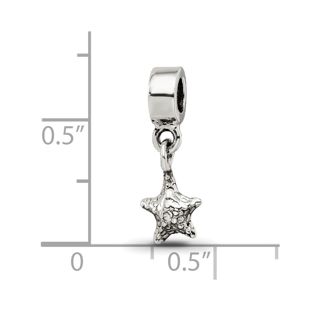 Sterlingsilber Kinder Kollektion Stern Hängend Reflections Perle