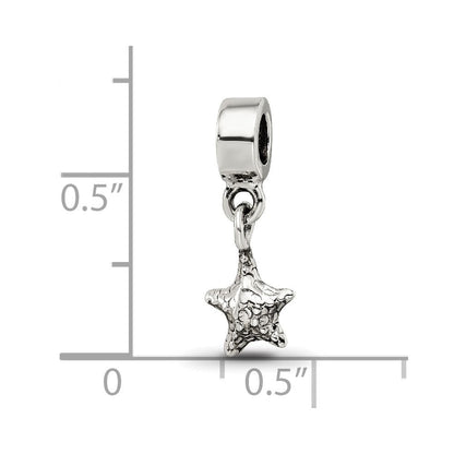 Sterlingsilber Kinder Kollektion Stern Hängend Reflections Perle
