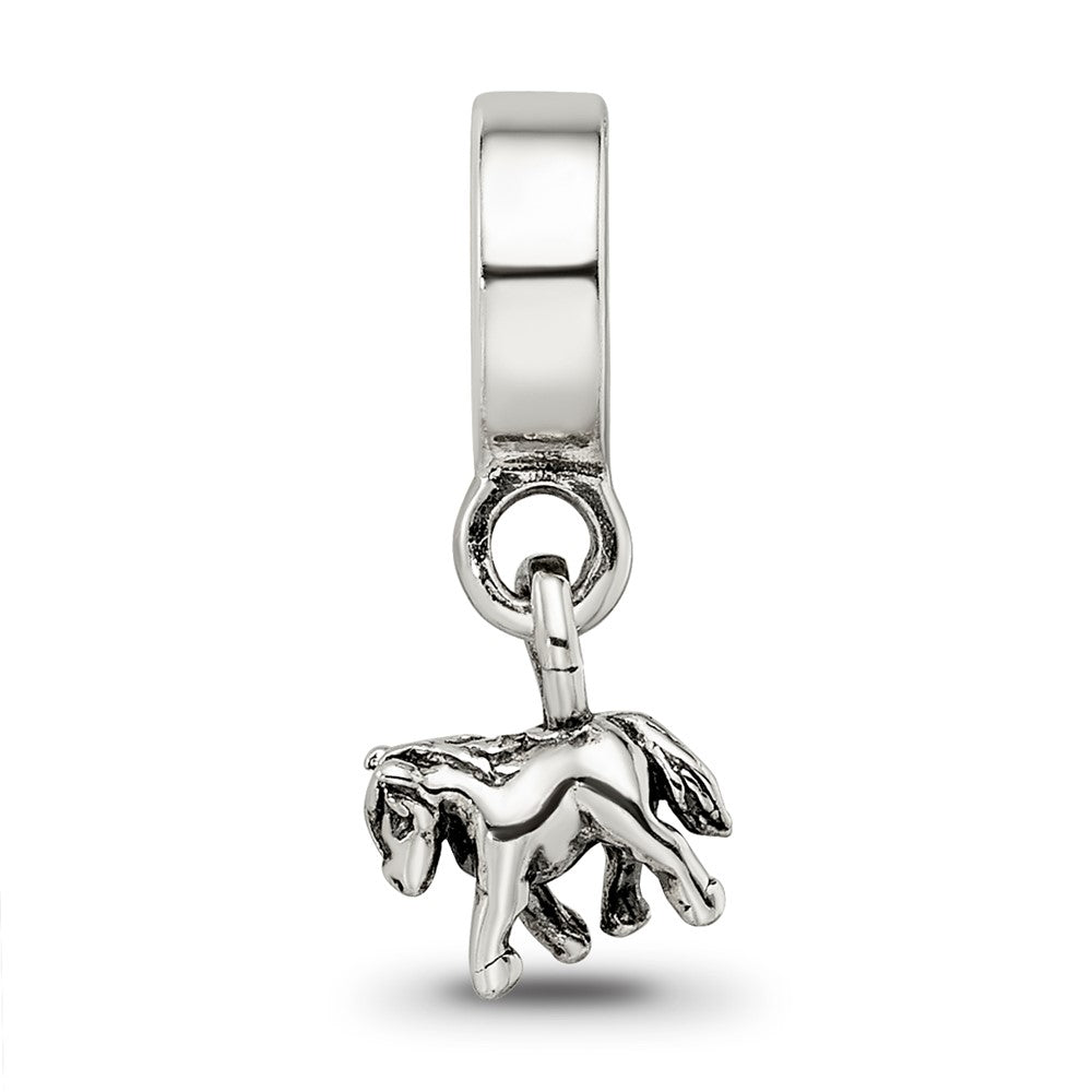 Sterlingsilber Kinder Kollektion Pony Hängend Reflections Perle