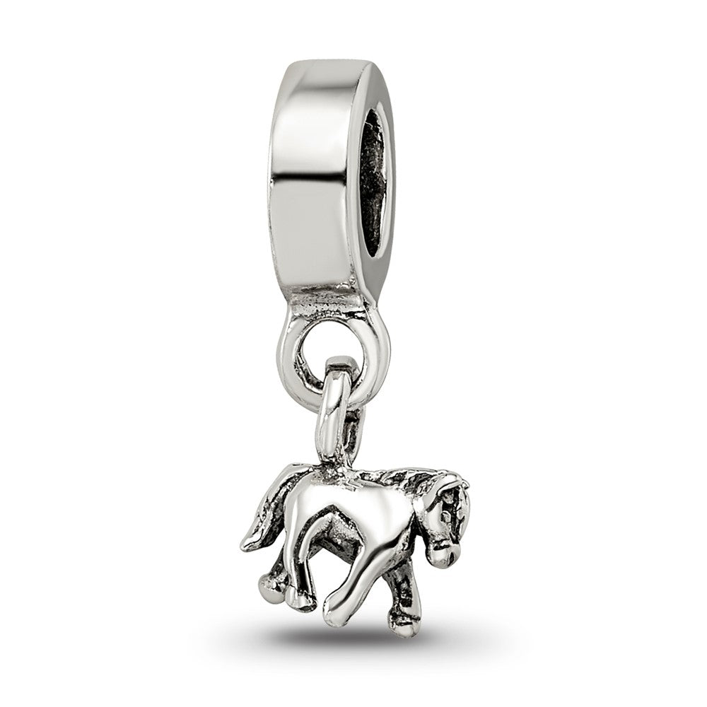 Sterlingsilber Kinder Kollektion Pony Hängend Reflections Perle