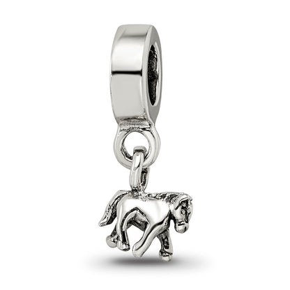 Sterlingsilber Kinder Kollektion Pony Hängend Reflections Perle