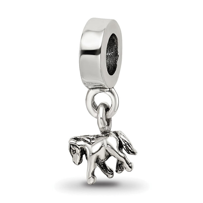 Sterlingsilber Kinder Kollektion Pony Hängend Reflections Perle