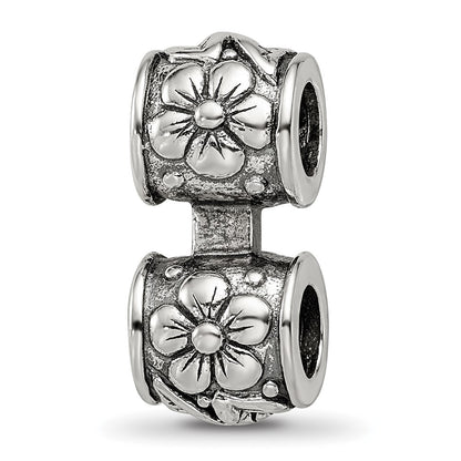 Sterlingsilber Reflections Blumen Connector Perle