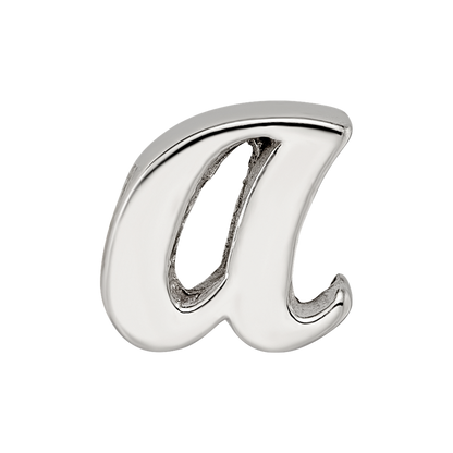 Sterlingsilber Reflections Buchstabe A Schreibschrift Perle