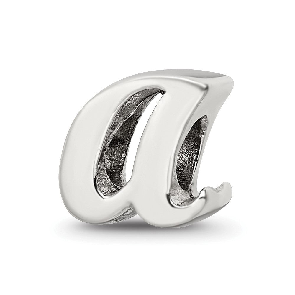 Sterlingsilber Reflections Buchstabe A Schreibschrift Perle