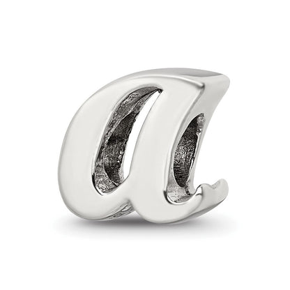 Sterlingsilber Reflections Buchstabe A Schreibschrift Perle