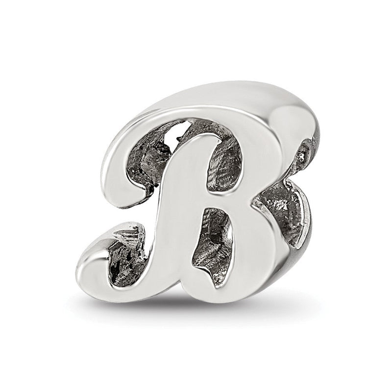 Sterlingsilber Reflections Buchstabe B Schreibschrift Perle