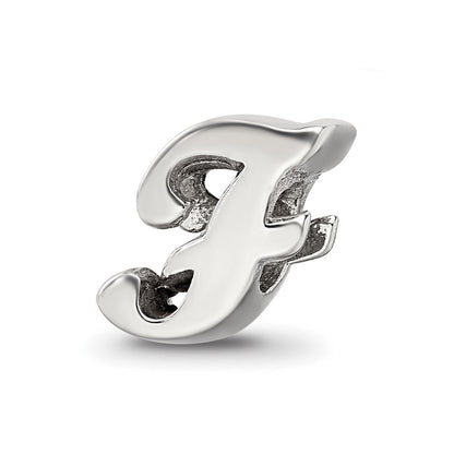 Sterlingsilber Reflections Buchstabe F Schreibschrift Perle