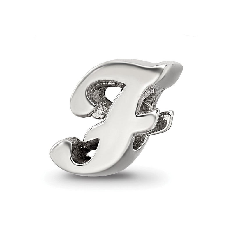 Sterlingsilber Reflections Buchstabe F Schreibschrift Perle