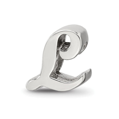 Sterlingsilber Reflections Buchstabe L Schreibschrift Perle