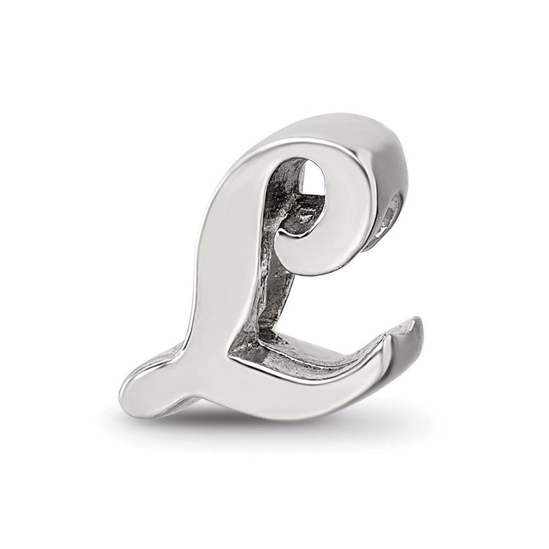 Sterlingsilber Reflections Buchstabe L Schreibschrift Perle