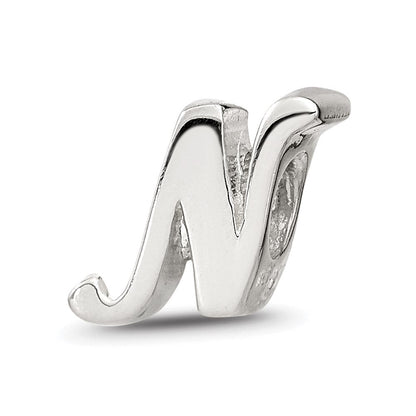 Sterlingsilber Reflections Buchstabe N Schreibschrift Perle