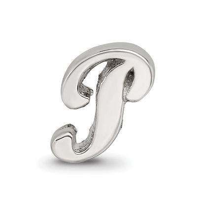 Sterlingsilber Reflections Buchstabe P Schreibschrift Perle
