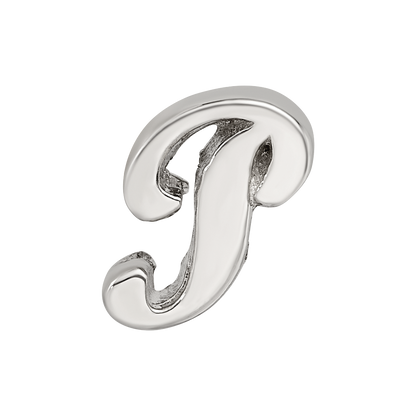 Sterlingsilber Reflections Buchstabe P Schreibschrift Perle