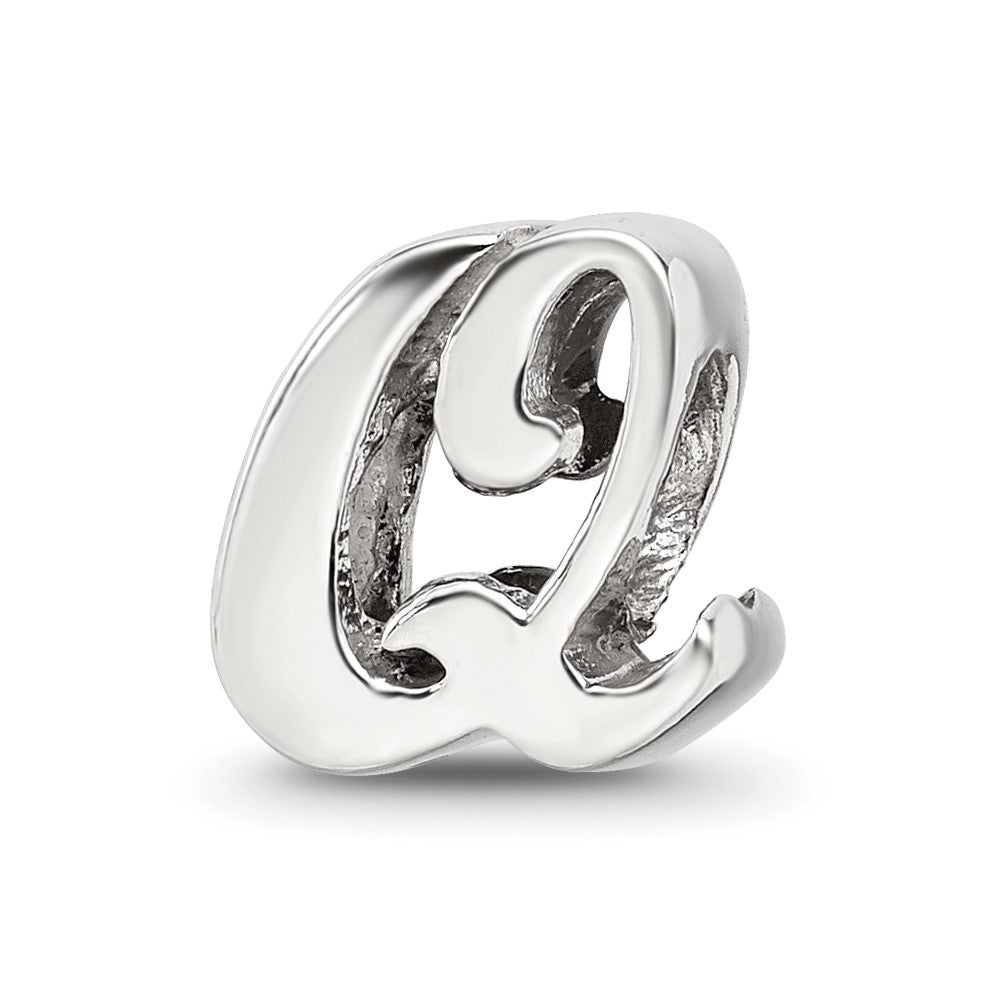 Sterlingsilber Reflections Buchstabe Q Schreibschrift Perle