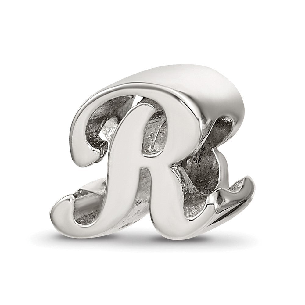 Sterlingsilber Reflections Buchstabe R Schreibschrift Perle