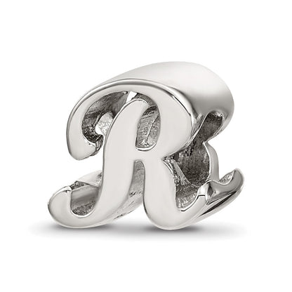 Sterlingsilber Reflections Buchstabe R Schreibschrift Perle