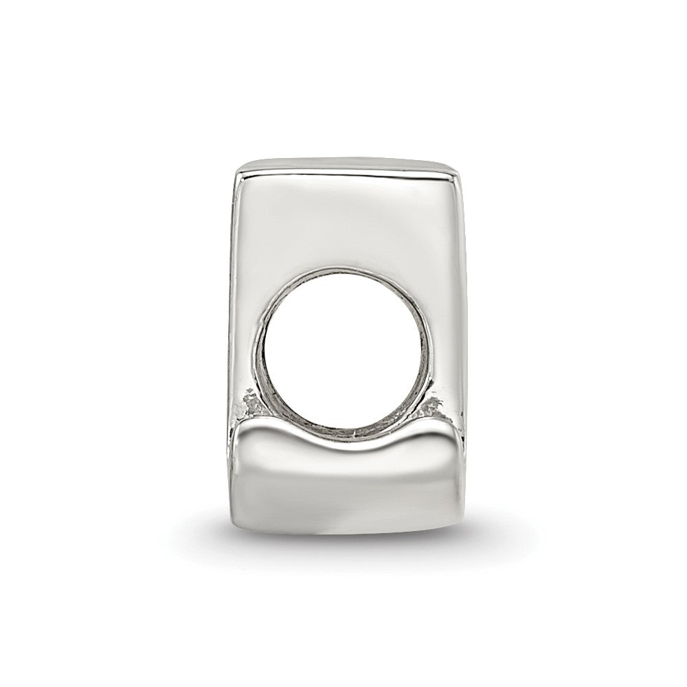 Sterlingsilber Reflections Buchstabe U Schreibschrift Perle