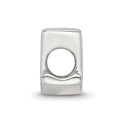 Sterlingsilber Reflections Buchstabe U Schreibschrift Perle