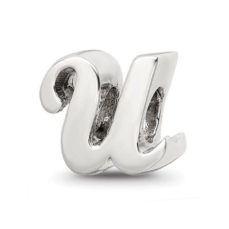 Sterlingsilber Reflections Buchstabe U Schreibschrift Perle