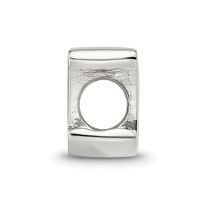 Sterlingsilber Reflections Buchstabe X Schreibschrift Perle