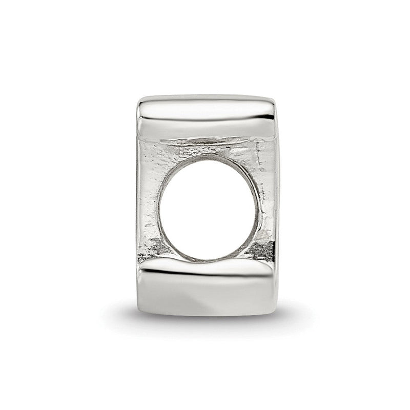 Sterlingsilber Reflections Buchstabe X Schreibschrift Perle