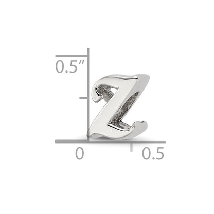 Sterlingsilber Reflections Buchstabe Z Schreibschrift Perle