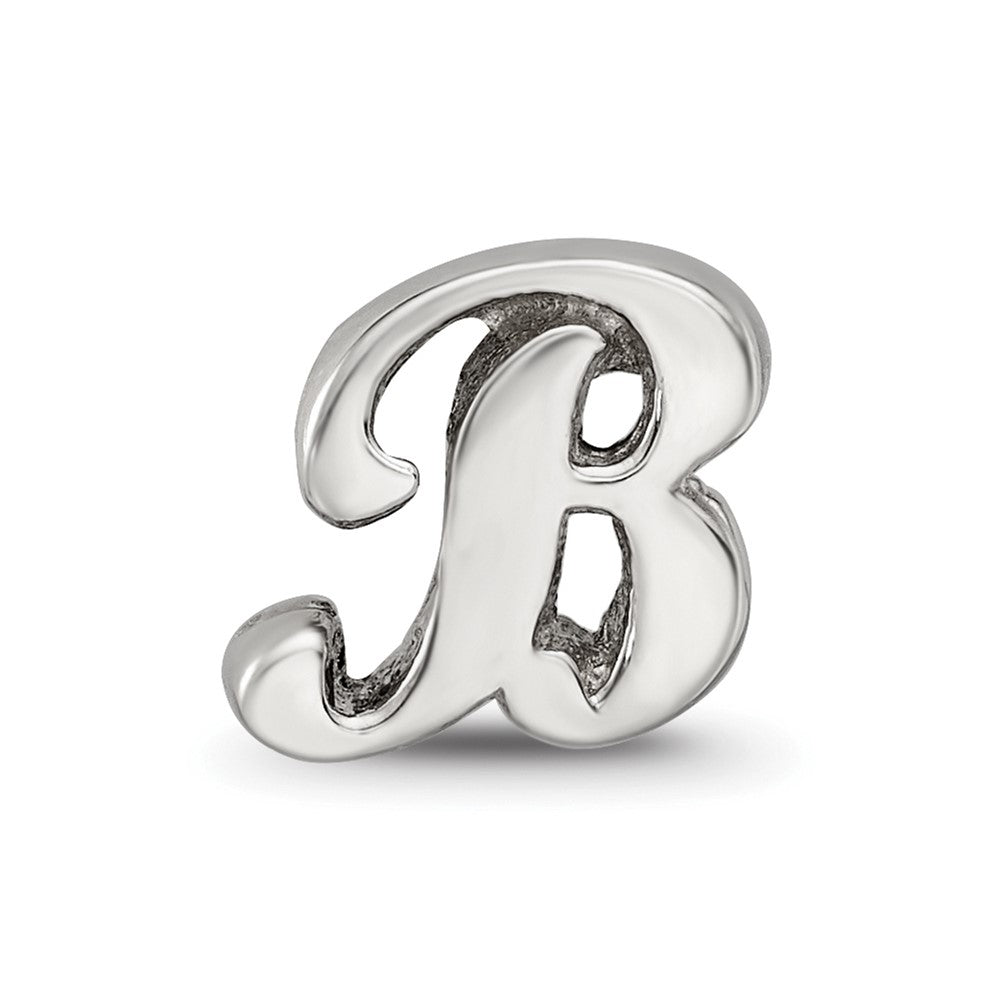Sterlingsilber Reflections Buchstabe B Schreibschrift Perle