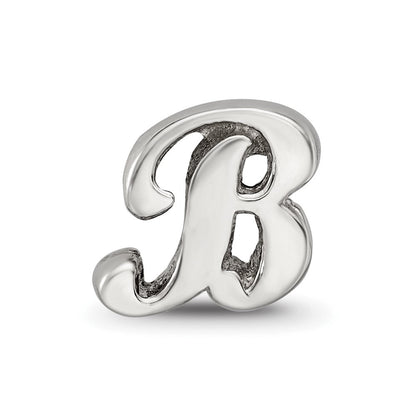 Sterlingsilber Reflections Buchstabe B Schreibschrift Perle