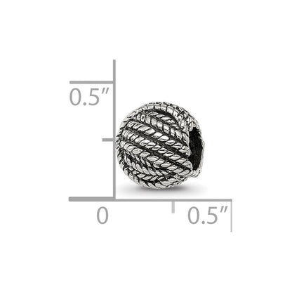Sterlingsilber Reflections Kugel Of Yarn Perle