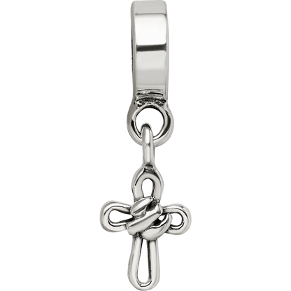 Sterlingsilber Reflections Kreuz Hängend Perle
