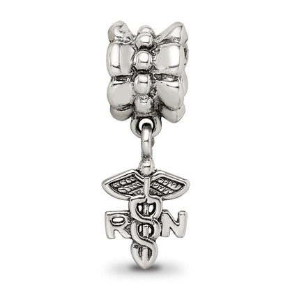 Sterlingsilber Reflections Krankenschwester Symbol Hängend Perle