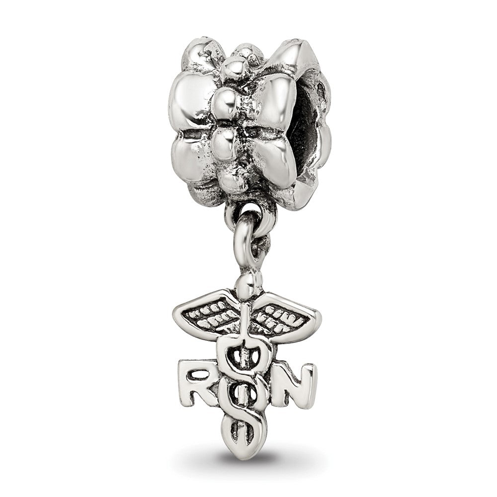 Sterlingsilber Reflections Krankenschwester Symbol Hängend Perle