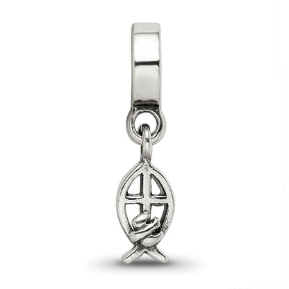 Sterlingsilber Reflections Ichthus Hängend Perle