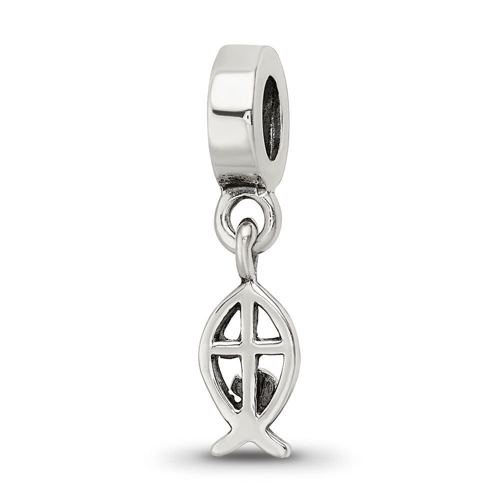 Sterlingsilber Reflections Ichthus Hängend Perle