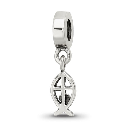 Sterlingsilber Reflections Ichthus Hängend Perle