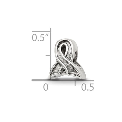 Sterlingsilber Reflections Bewusstsein Schleife Perle