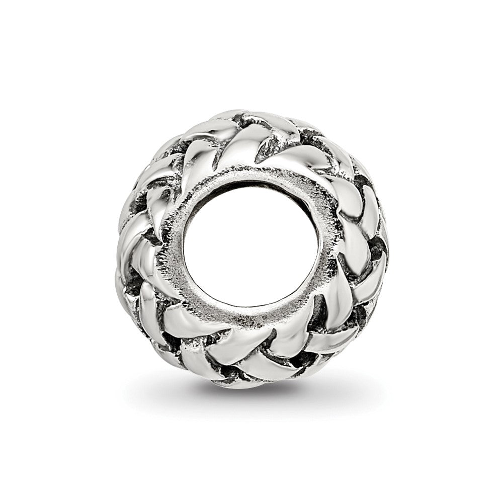 Sterlingsilber Reflections Basketweave Bali Perle
