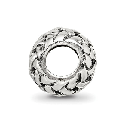Sterlingsilber Reflections Basketweave Bali Perle