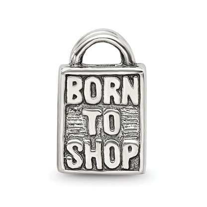 Sterlingsilber Reflections Born To Shop Perle