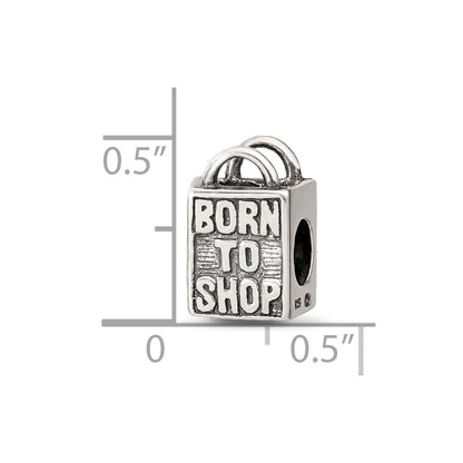Sterlingsilber Reflections Born To Shop Perle