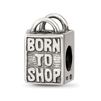 Sterlingsilber Reflections Born To Shop Perle