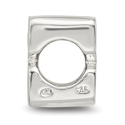 Sterlingsilber Reflections Zahl 3 Perle