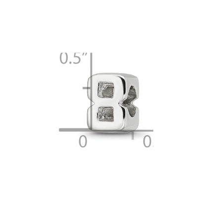 Sterlingsilber Reflections Zahl 8 Perle
