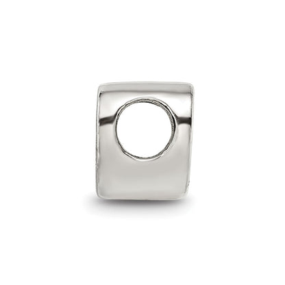 Sterlingsilber Reflections Kinder Herz mit Kreuz und Ranke Perle